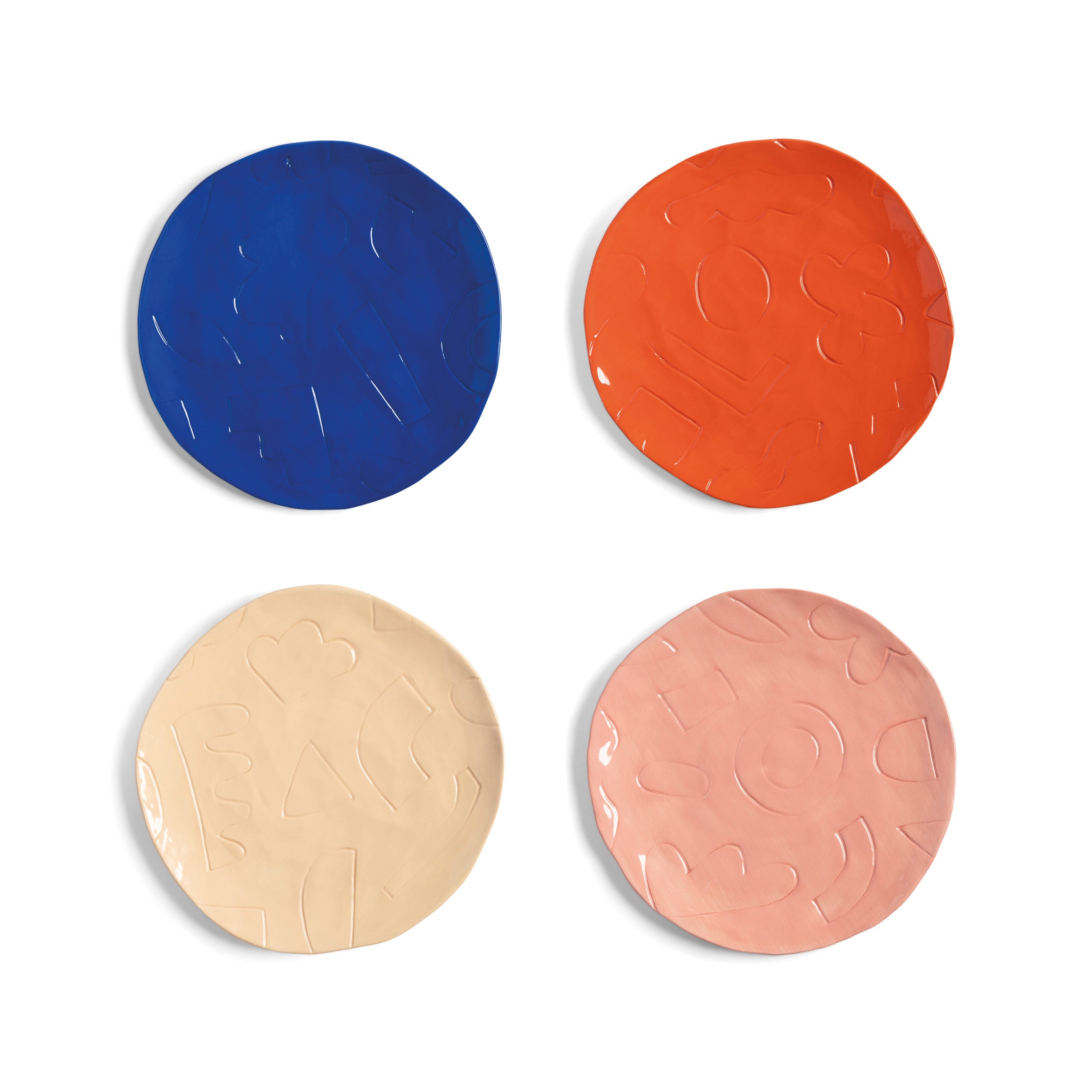 Plate etch set of 4
