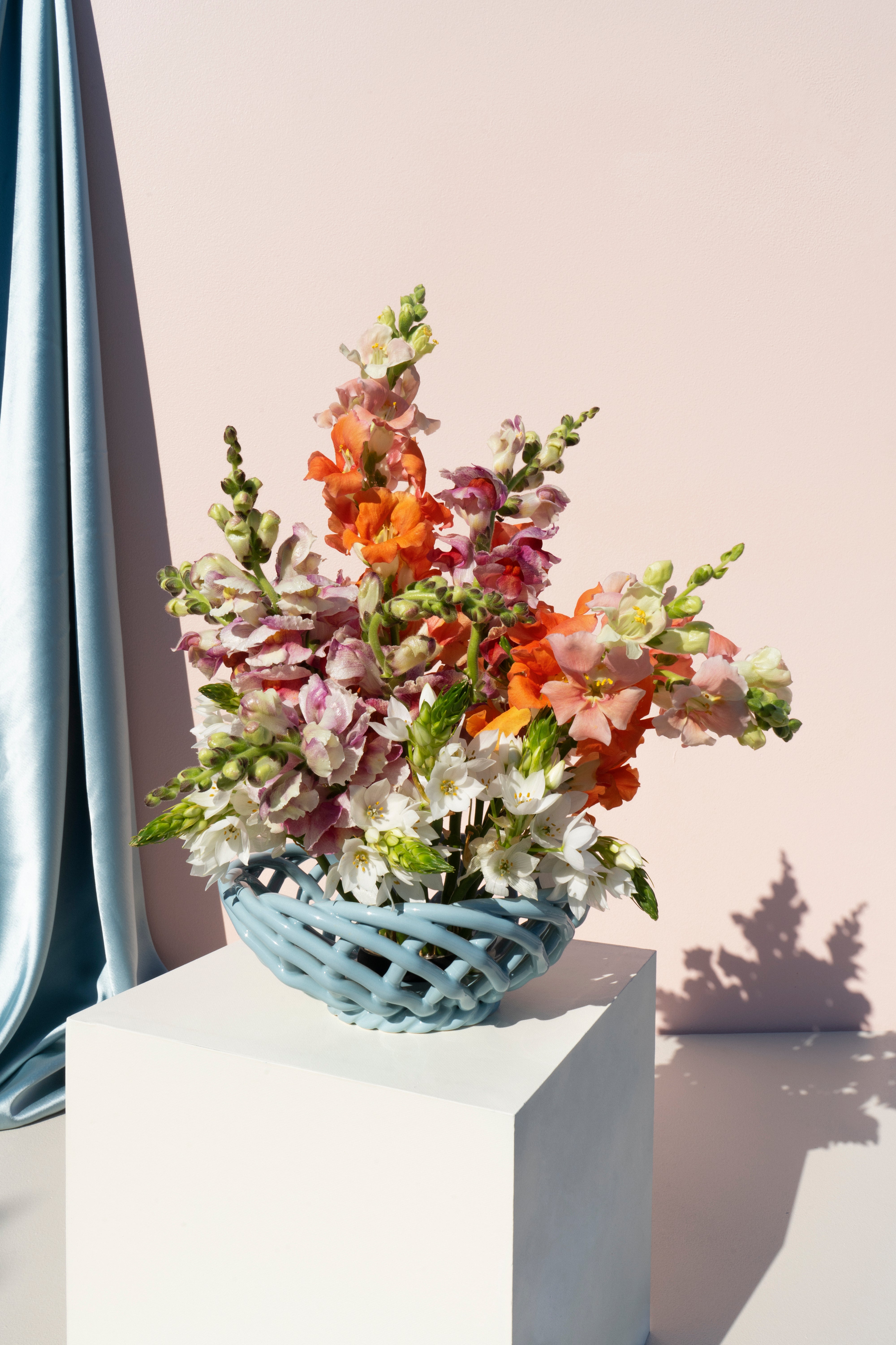 Basket Sicilia Small - Light Blue