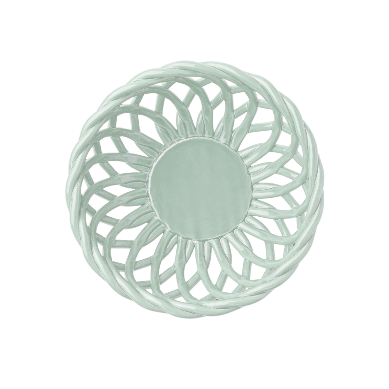 Basket Sicilia Large - Light Mint