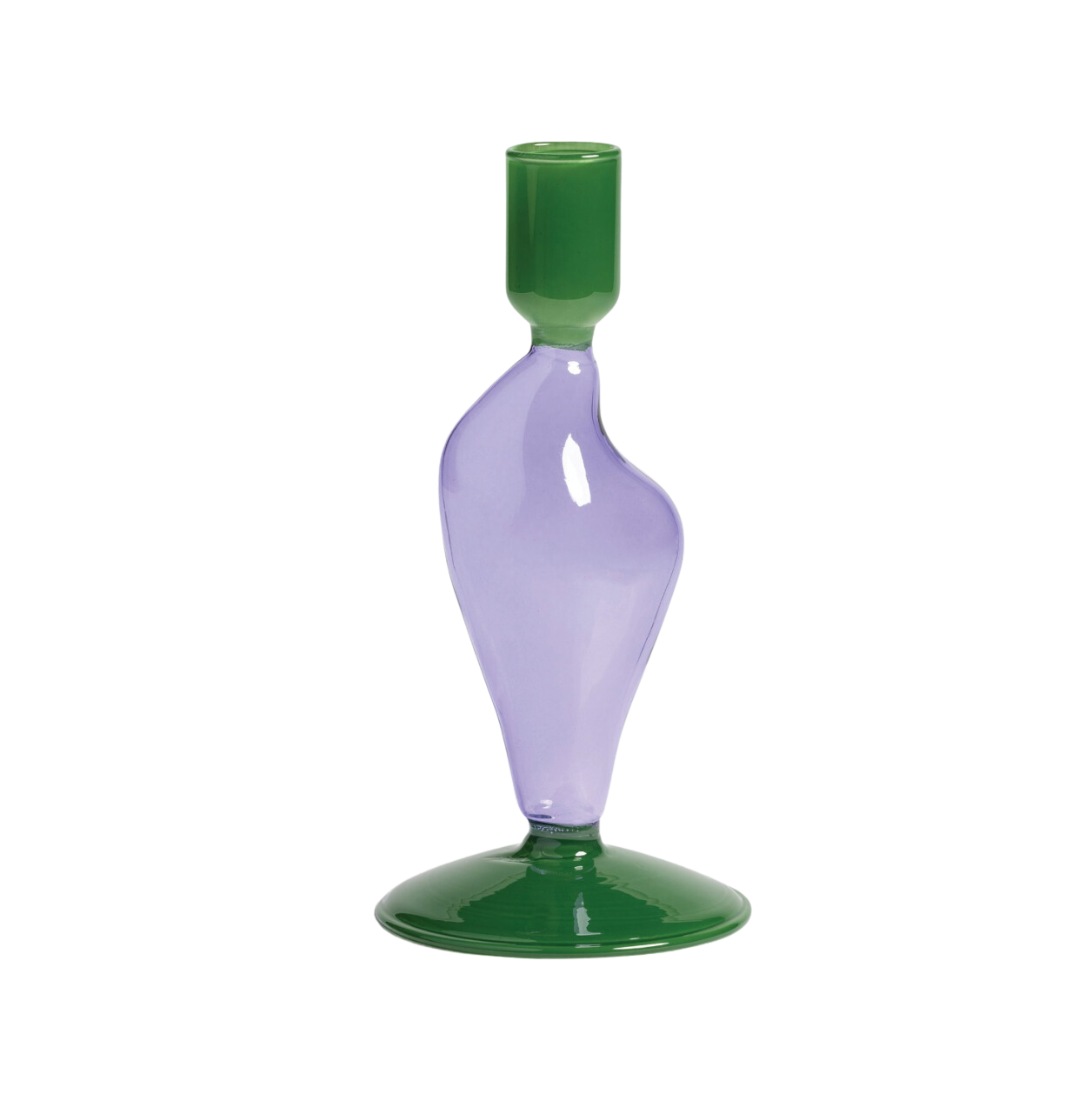 Candle holder flux lilac