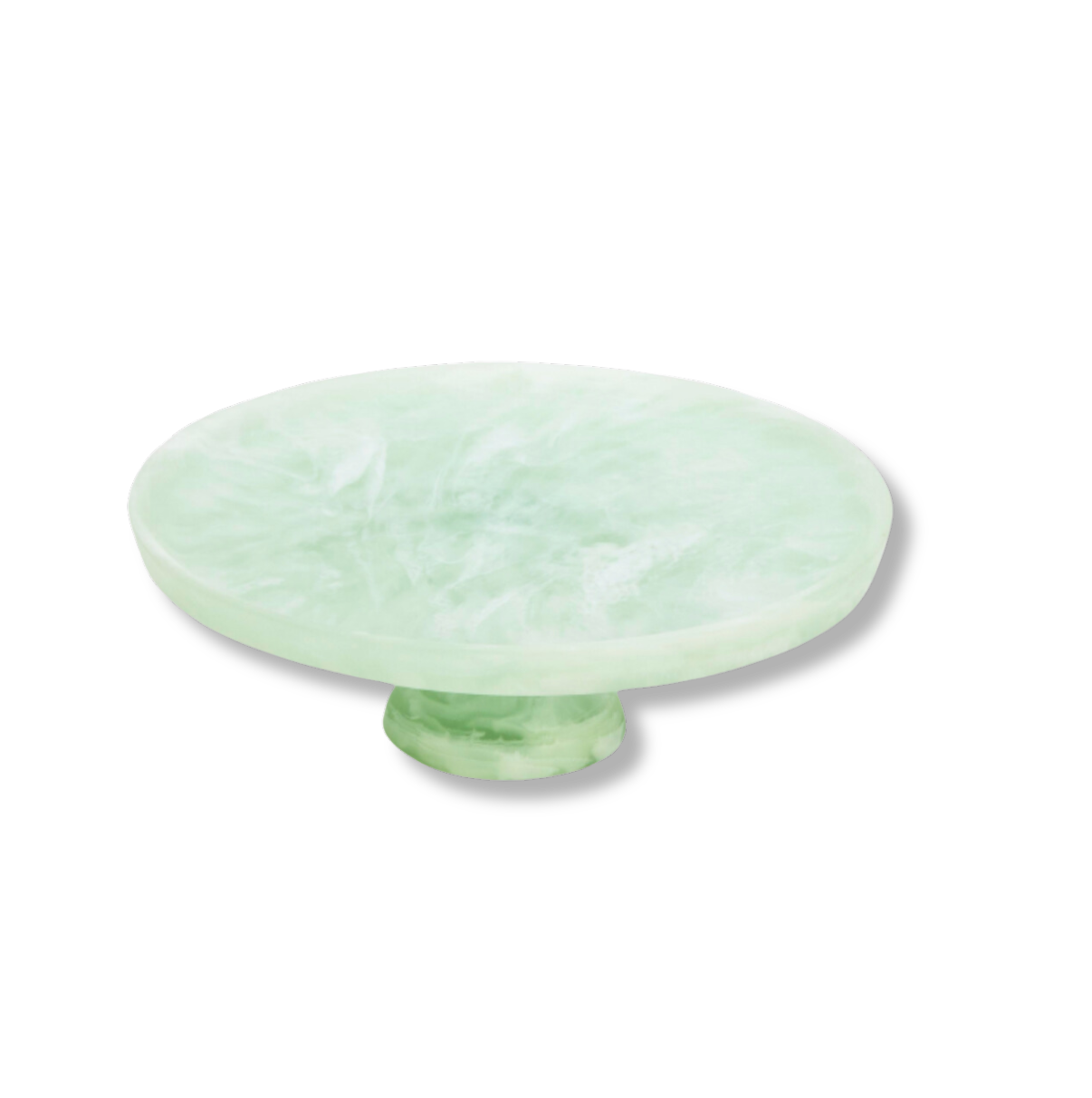 Footed Cake Stand Medium - Color - Mint