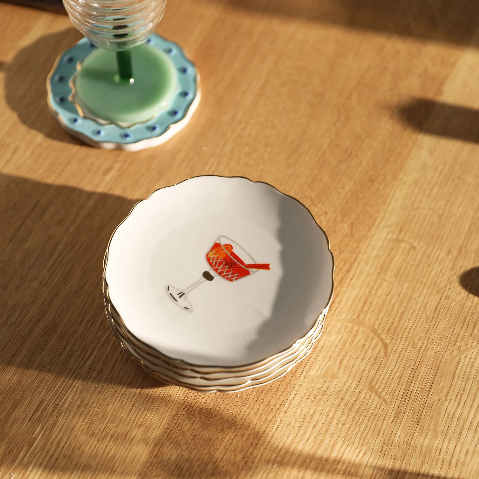 Plate feast set of 6