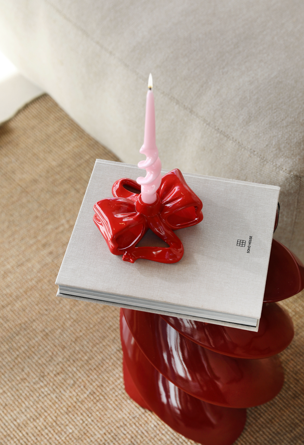 Candle alpha reds set of 3
