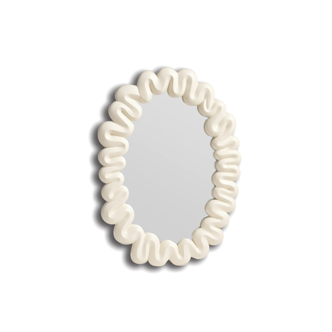 Mirror dribble white
